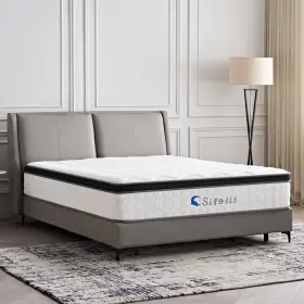 755801619059 SIGOLIT Hybrid Mattress Firm Memory Foam Pocket