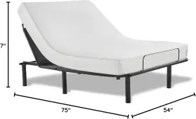 700811128-1030 SIMMONS Gel Memory Foam Mattress Firm Feel #2