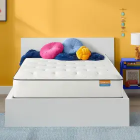 700812598-9950 SIMMONS Mattress Set Queen Level Innerspring
