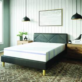 20.2146.PARENT SINOMAX USA Vibe Gel Memory Foam Mattress Bed
