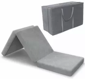 726312167247 SINWEEK Fold Memory Foam Folding Mattress