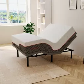 711181813029 SLEEP Hybrid Mattress Queen Bed Frame Gel Memory