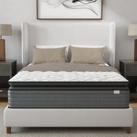 NQIS14QQ SLEEP Isabella Queen Hybrid Pillow Top Mattress