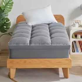 840199210534 SLEEP ZONE Breathable Mattress Pad Twin Bed #2