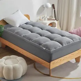 840199210534 SLEEP ZONE Breathable Mattress Pad Twin Bed