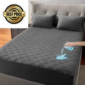 840199212279 SLEEP ZONE Waterproof Mattress Protector Pad