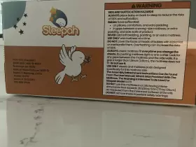 852668952067 SLEEPAH Crib Mattress Topper Memory Foam Cover #2