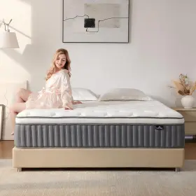 SN-02 SNFPNE Queen Mattress Hybrid Memory Foam Zoned Pocket