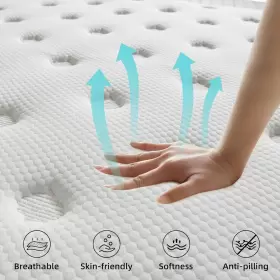 SASHA-12F SOFREE BEDDING Memory Foam Hybrid Mattress #2