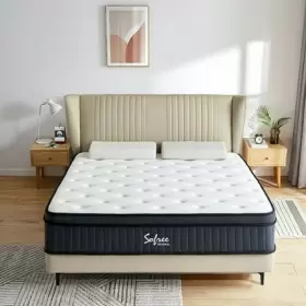 755557701732 SOFREE BEDDING Queen Mattress Memory Foam Box