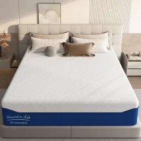 850044147083 SOGESSLEEP Queen Mattress Tea Gel Memory Foam