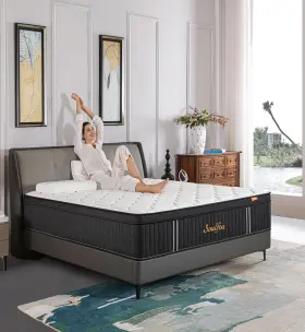 739713126225 SOULFEA Mattress Hybrid Box Memory Foam #2
