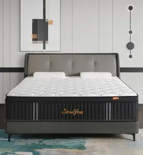 739713347057 SOULFEA Mattress Hybrid Box Memory