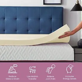 709016586958 SPRING SLEEP High Density Foam Topper Queen #3