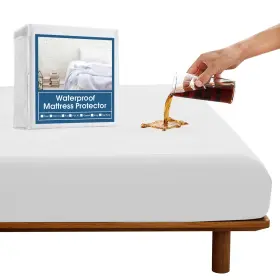 B08BCBR7P3 SPRINGSPIRIT Twin Mattress Protector Waterproof