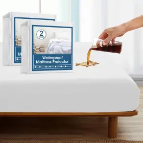 USBC10526 SPRINGSPIRIT Pack Twin Mattress Protector Pad Cover