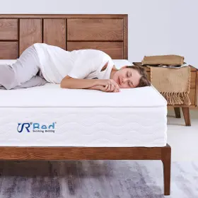 SR-SPL001-T SR RED SUNRISING BEDDING Twin Natural Latex Po