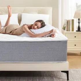 10-HB-FULL STOENOE Foam Spring Hybrid Mattress
