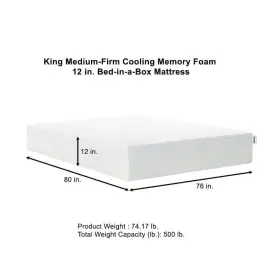 ZU-MFMA2DZI-12K STYLEWELL Bed Box Mattress King Firm Cooling #3