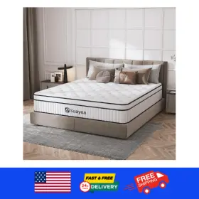 726084618336 SUAYEA King Mattress Box Strengthen