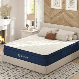 726084658578 SUAYEA King Mattress Box Hybrid