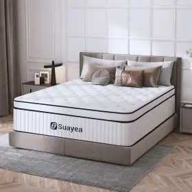 SA12K-C SUAYEA King Mattress Box Pocket Spring Fo