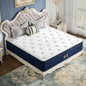 SL27 SURLUNKEYS Queen Mattress Euro Top Memory Foam Hybrid