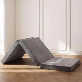 748664190735 SWBVS Fold Memory Foam Mattress Twin Folding Cov