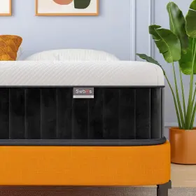 800482665205 SWBVS Mattress Queen Memory Foam Firm Hybrid