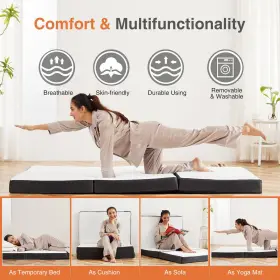 717242729063 SWEETCRISPY Folding Mattress Fold Memory Foam #3