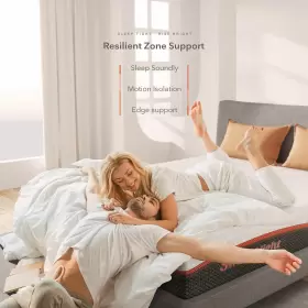 810044816631 SWEETNIGHT Mattress Hybrid Gel Memory Foam #3