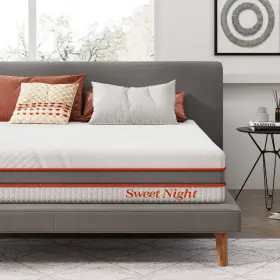 SN-M01501-12-Q-NEW SWEETNIGHT Queen Mattress Gel Memory Foam