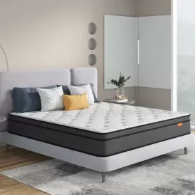 HD-10-Q-S008 SWEETNIGHT Hybrid Euro Top Mattress Queen Memory
