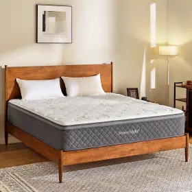 SN-M02509-12-Q SWEETNIGHT Queen Mattress Bed Hybrid Pocketed