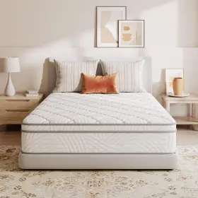 SN-M02901-10-T SWEETNIGHT Twin Mattress Hybrid Box Pain Med