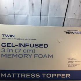 BEYSH0007053BE TAUS Firm Mattress Topper Twin King Gel Memory