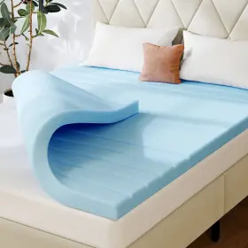 BEYSH0009201BE TAUS Gel Memory Foam Infused Mattress Topper #2