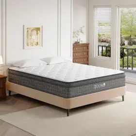 TH-12-Q TEENO Colchones Queen Espuma Pulgadas Memory Foam Bed