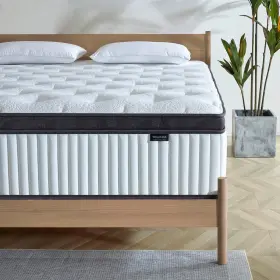 711181735635 TEGENISS King Mattress Innerspring Hybrid Box