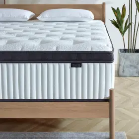 711181986372 TEGENISS King Mattress Innerspring Hybrid Box