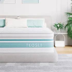 TEQ12 TEQSLI Queen Mattress Hybrid Gel Memory Foam