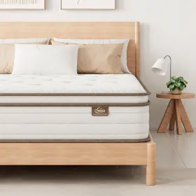 Tnb-us TEQSLI Queen Mattress Mattresses Box Memory Foam