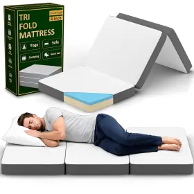 TRIF5TD-5-0 TREATON Folding Gel Memory Foam Floor Mattress