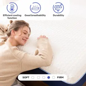 768771672122 TRIPIE Twin Mattress Kids Gel Memory Foam #3