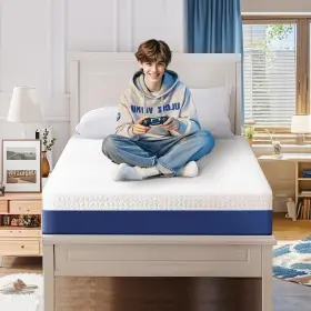 768771672122 TRIPIE Twin Mattress Kids Gel Memory Foam