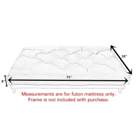 888858838101 TRUPEDIC Mozaic Twin Standard Futon Mattress Ju #3