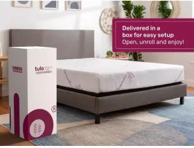 V000257073 TULO Memory Foam Lavender Pressure Relief Mattress