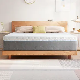 445025533530 TWOLIKE Twin Gel Memory Foam Mattress Firm Boxed