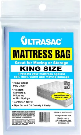 UL-MAT-KG-12C ULTRASAC King Waterproof Mattress Cover Mil Eq
