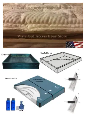 CK-PTDUAL-95 UNITED STATES WATER MATTRESS King Waterbed Dual